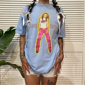 Y2K Brittany Spears Oops I Did It Again Tour Tee